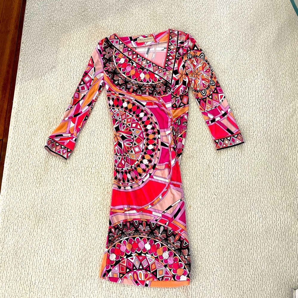Emilio Pucci pink dress
